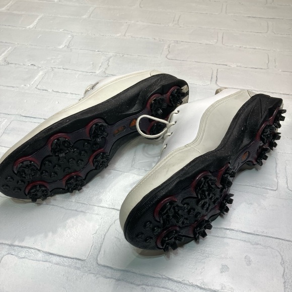 Adidas Womens Golf Shoes Leather SSE TEC - Picture 4 of 5